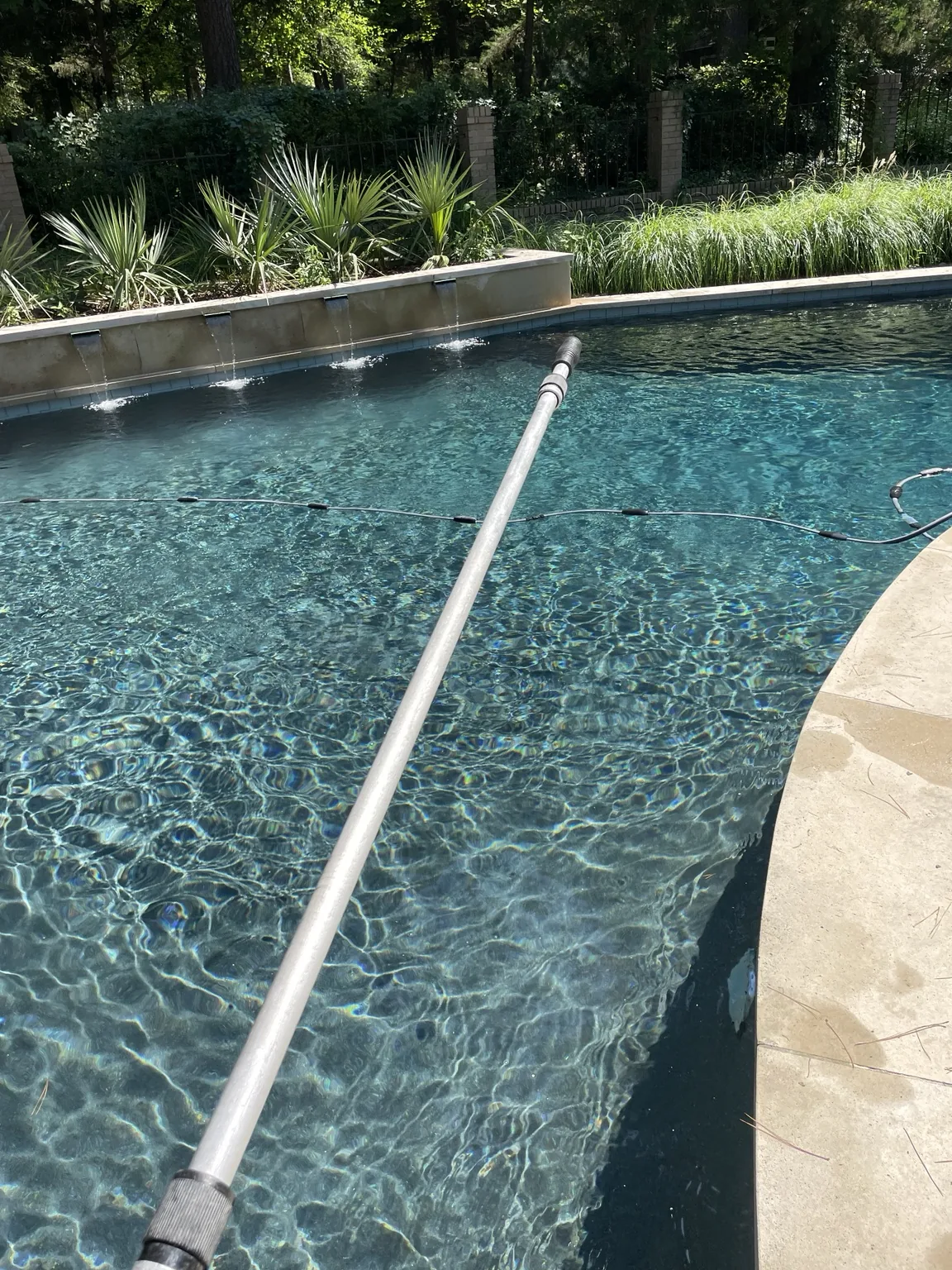 Clear pool