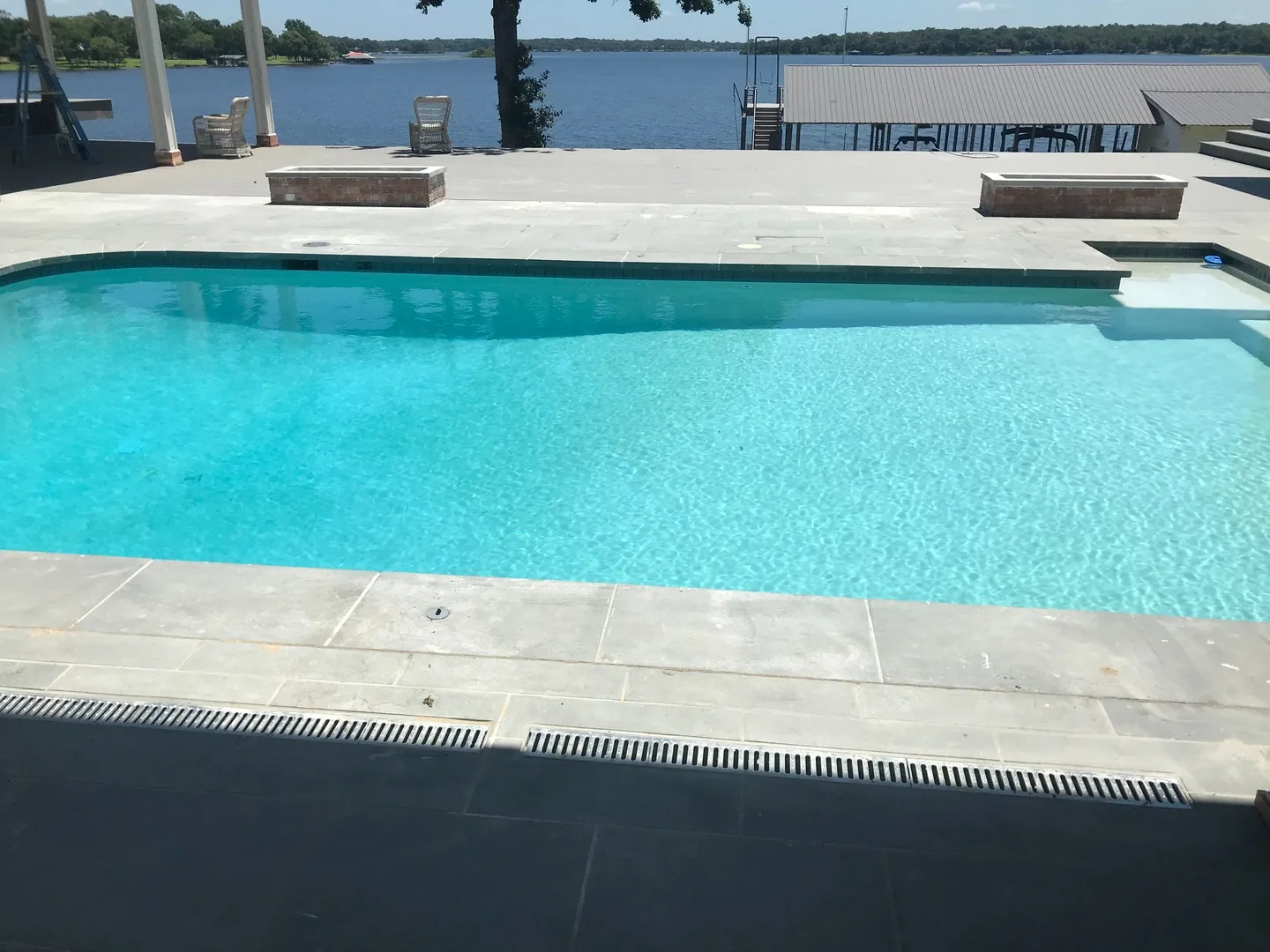Finished pool