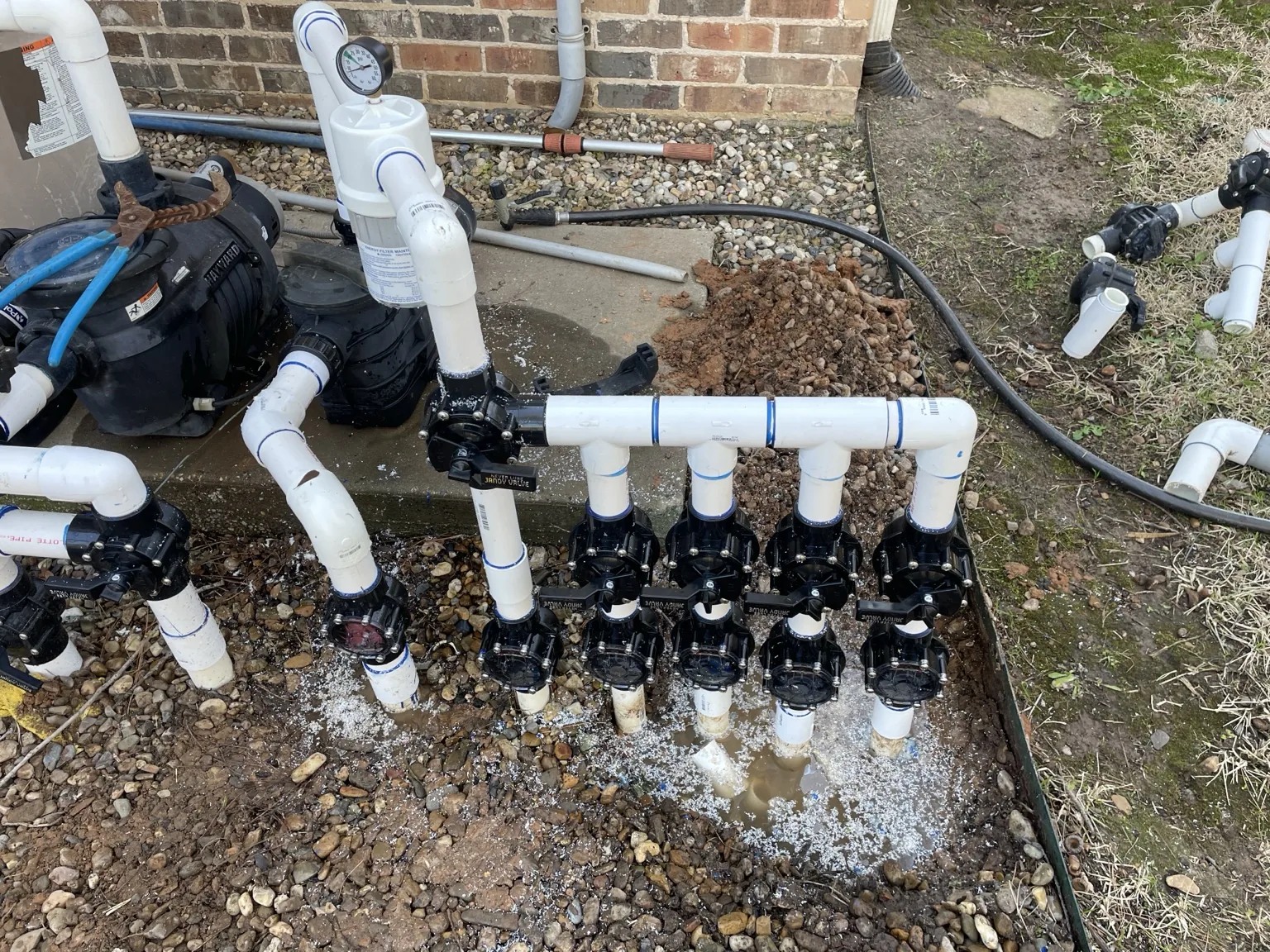 Plumbing work